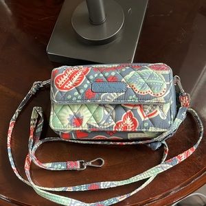 Vera Bradley All in One Crossbody Bag Nomadic Floral